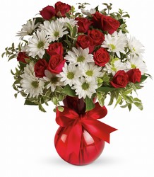 Red White And You Bouquet by Teleflora from Gilmore's Flower Shop in East Providence, RI